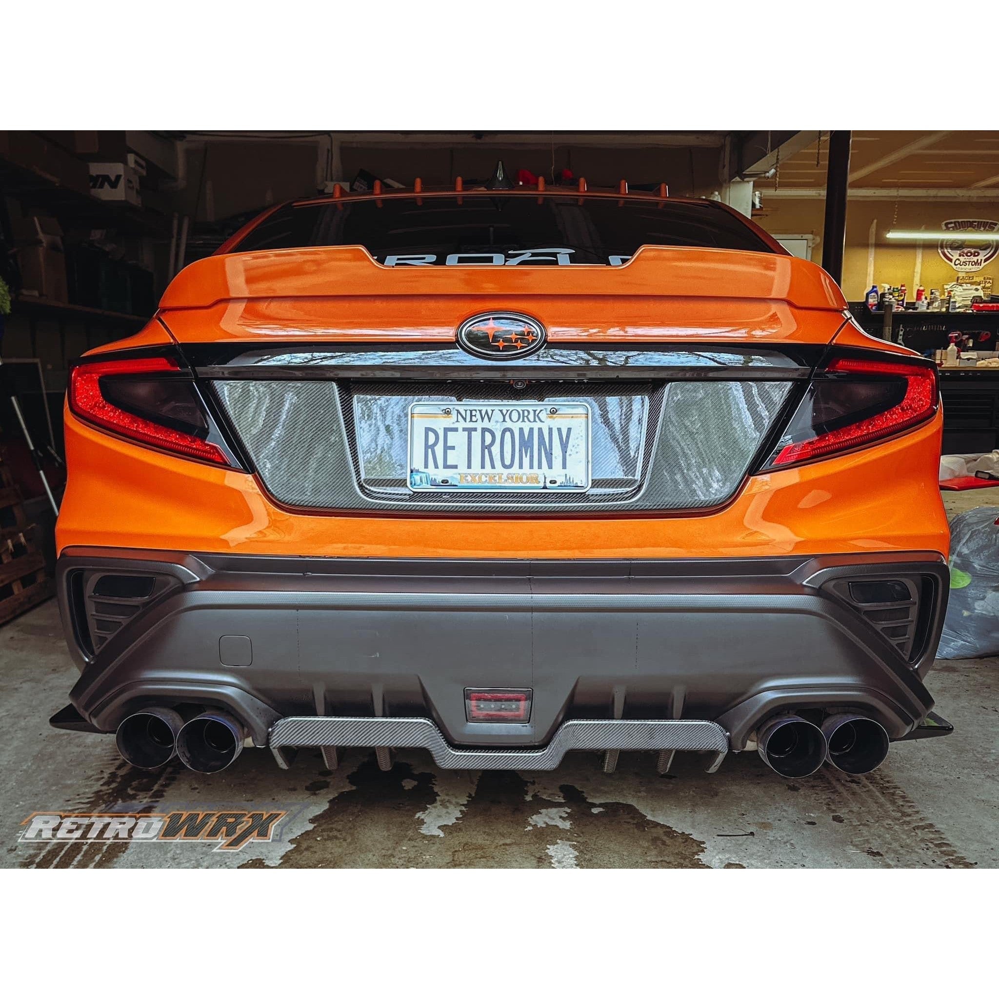 Noble Carbon Fiber HT Style Rear Diffuser Subaru WRX 2022-2026