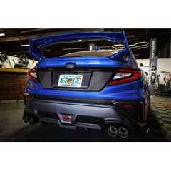 Noble Carbon Fiber License Plate Panel Subaru WRX 2022-2026
