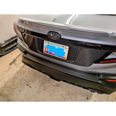 Noble Carbon Fiber License Plate Panel Subaru WRX 2022-2026