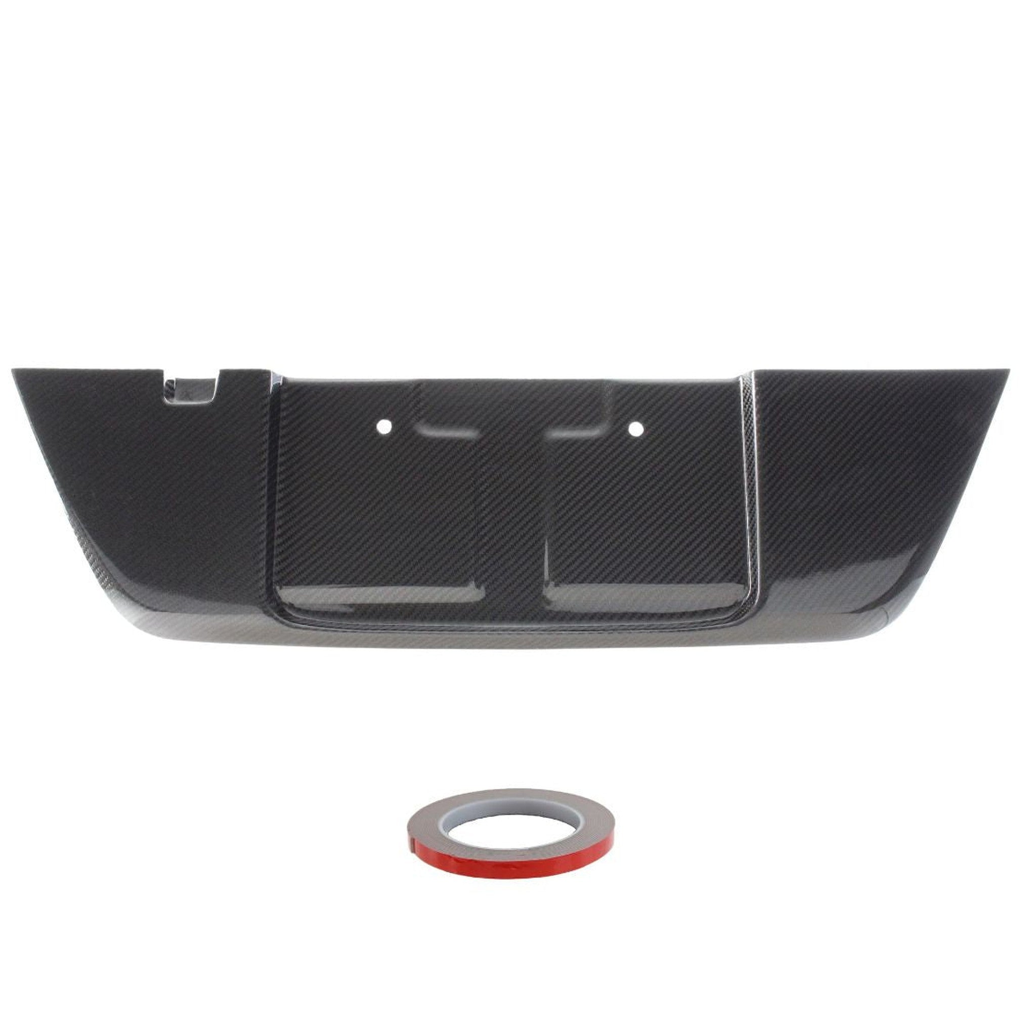 Noble Carbon Fiber License Plate Panel Subaru WRX / STI 2015-2021