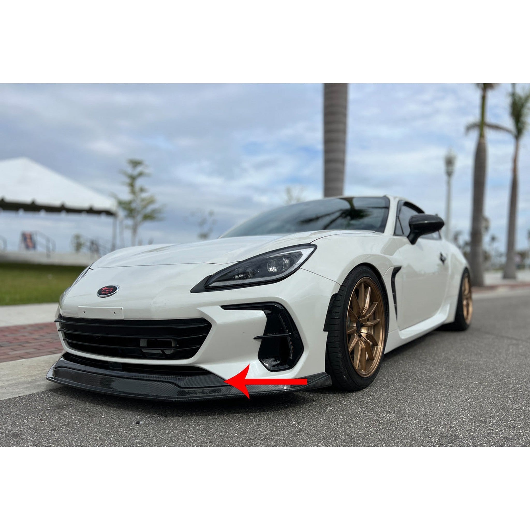 Noble Carbon Fiber Lower Bumper Cover Subaru BRZ 2022-2026
