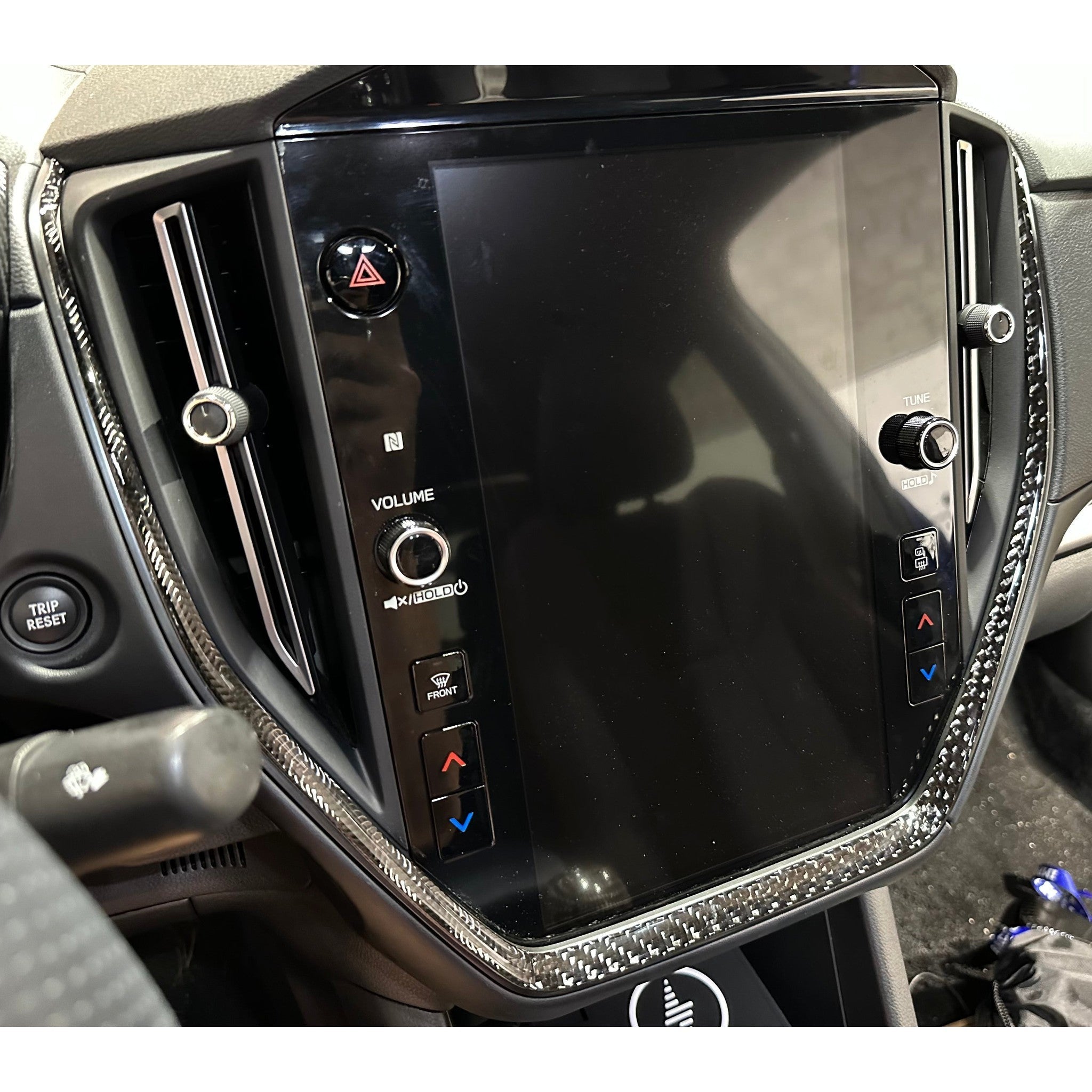 Noble Carbon Fiber Premium Entertainment System Trim Subaru WRX 2022-2026