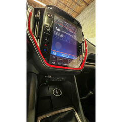 Noble Carbon Fiber Premium Entertainment System Trim Subaru WRX 2022-2026