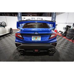 Noble Carbon Fiber Pro Notch STI Spoiler Gurney Flap V2 Subaru WRX / STI 2015-2026