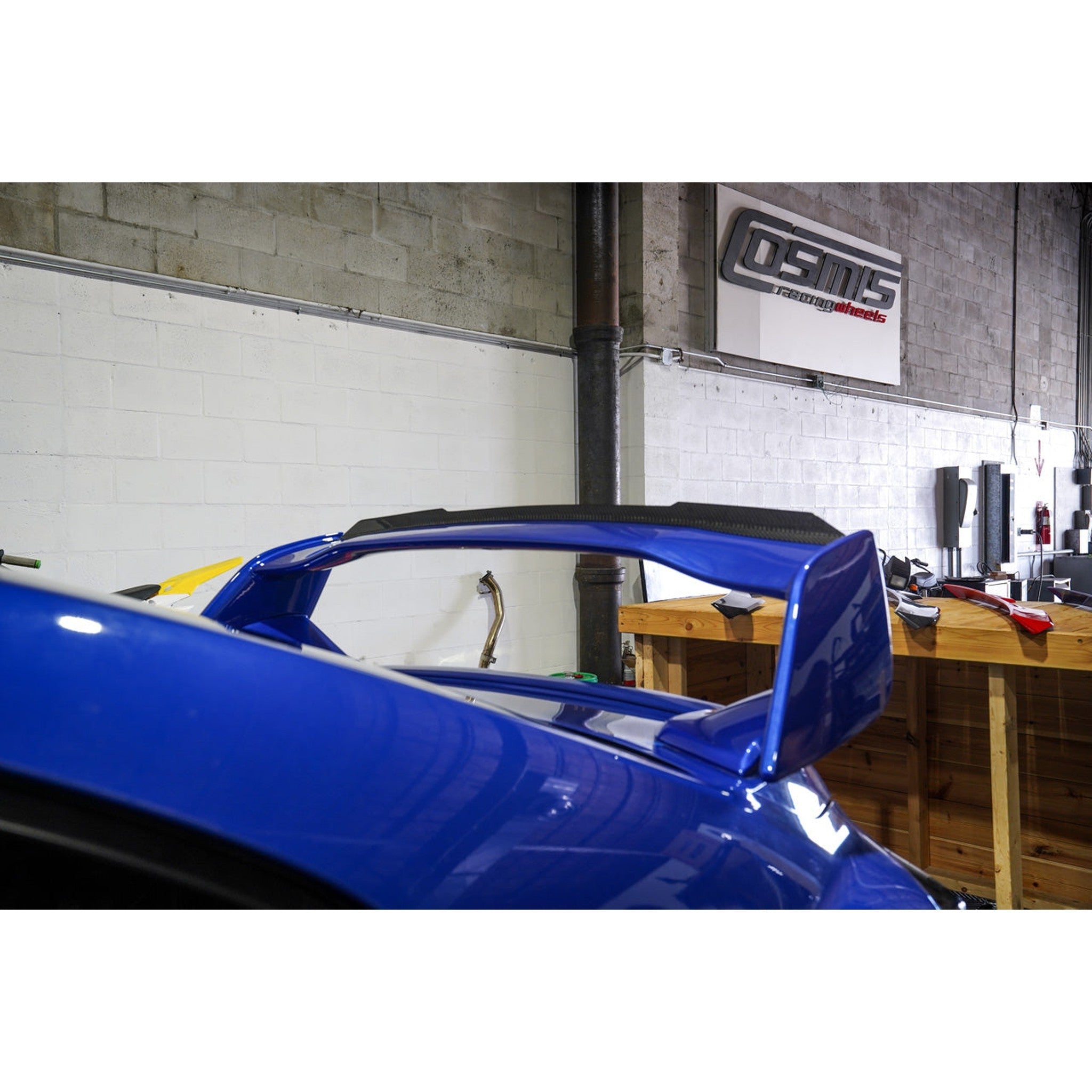 Noble Carbon Fiber Pro Notch STI Spoiler Gurney Flap V2 Subaru WRX / STI 2015-2026