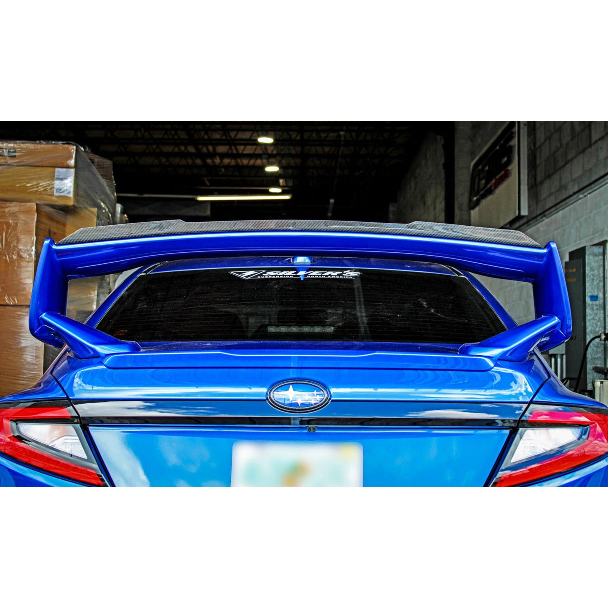 Noble Carbon Fiber Pro Notch STI Spoiler Gurney Flap V2 Subaru WRX / STI 2015-2026