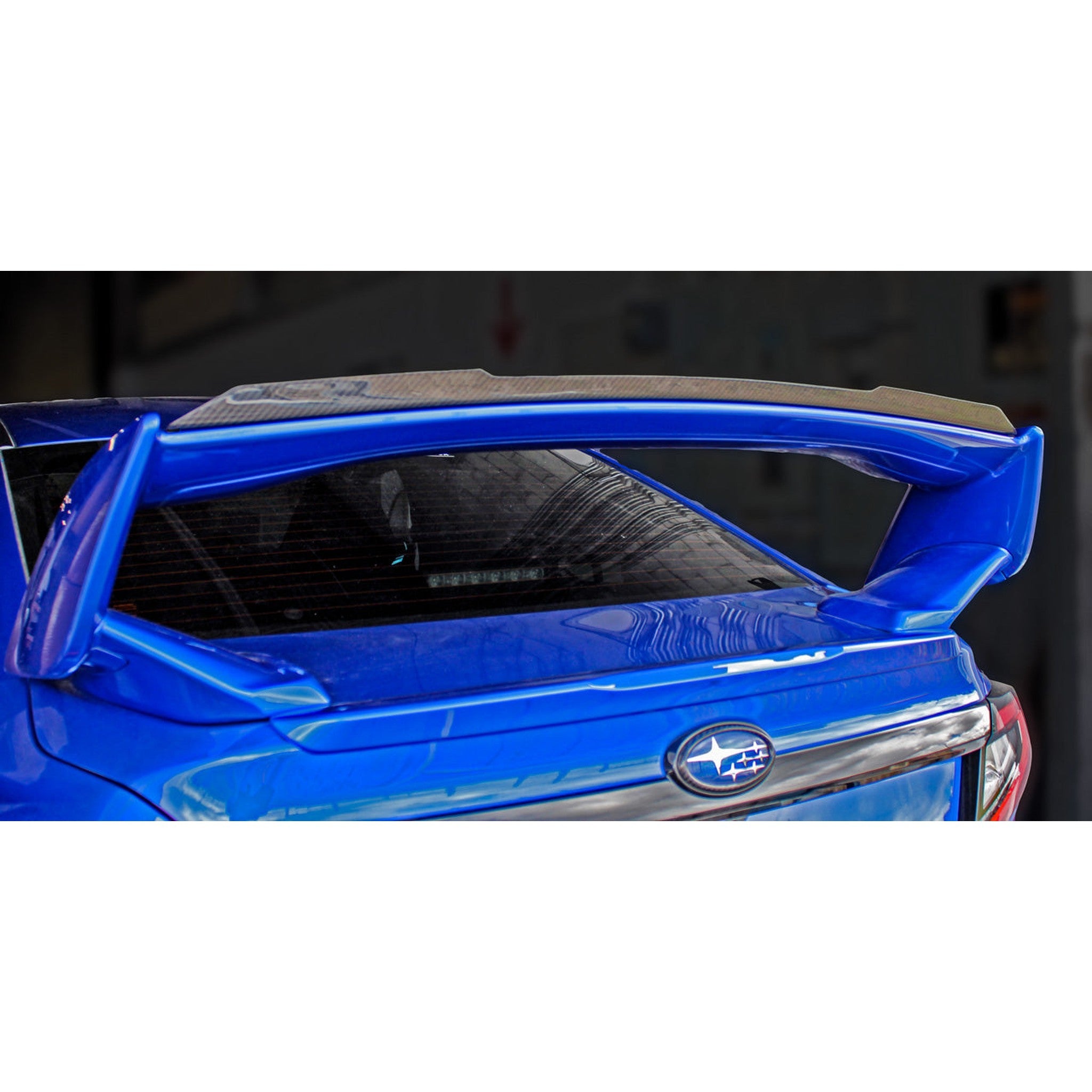 Noble Carbon Fiber Pro Notch STI Spoiler Gurney Flap V2 Subaru WRX / STI 2015-2026