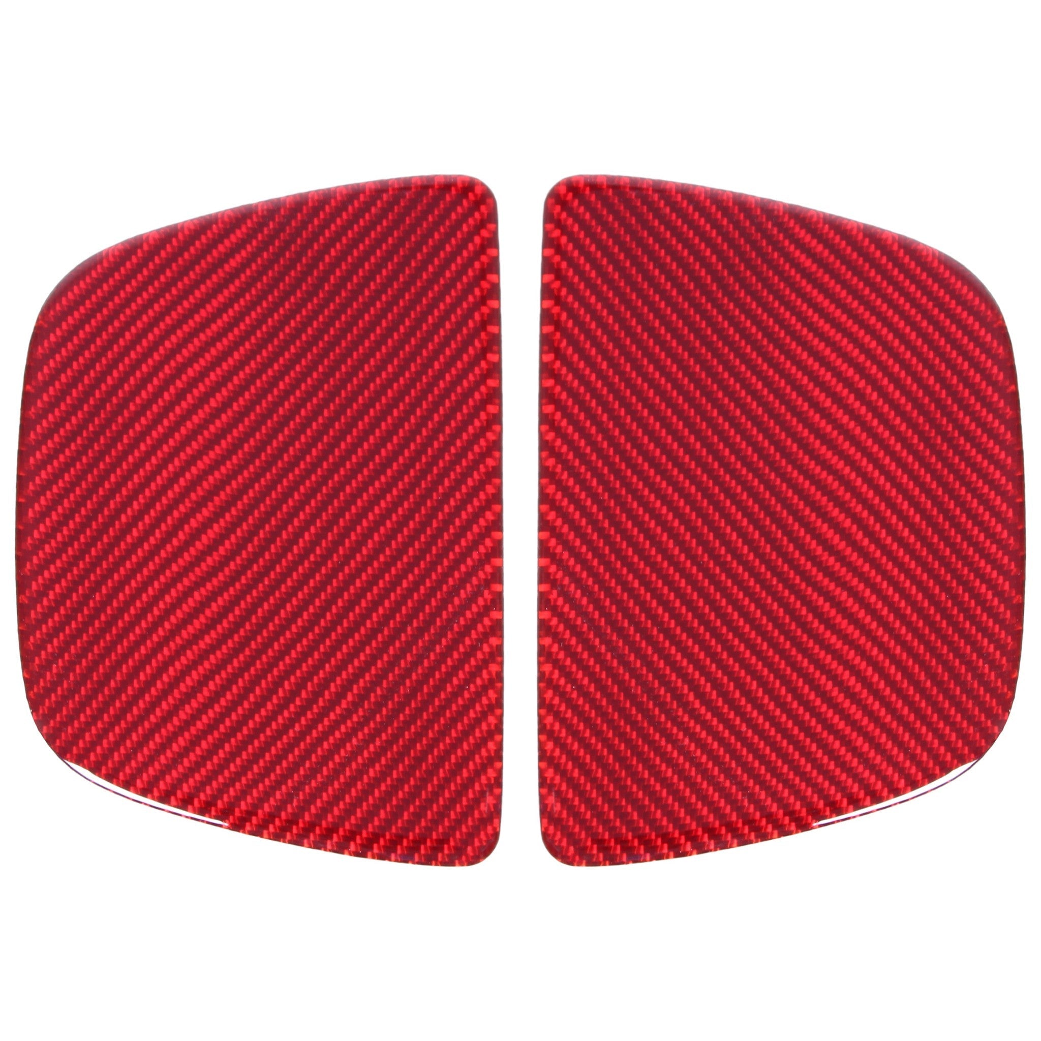 Noble Carbon Fiber Rear Seat Anchor Trim Overlays 2022-2026 Subaru BRZ / Toyota GR86