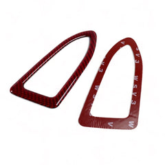 Noble Carbon Fiber Window Defroster Vent Trim Overlays Subaru WRX 2022-2026
