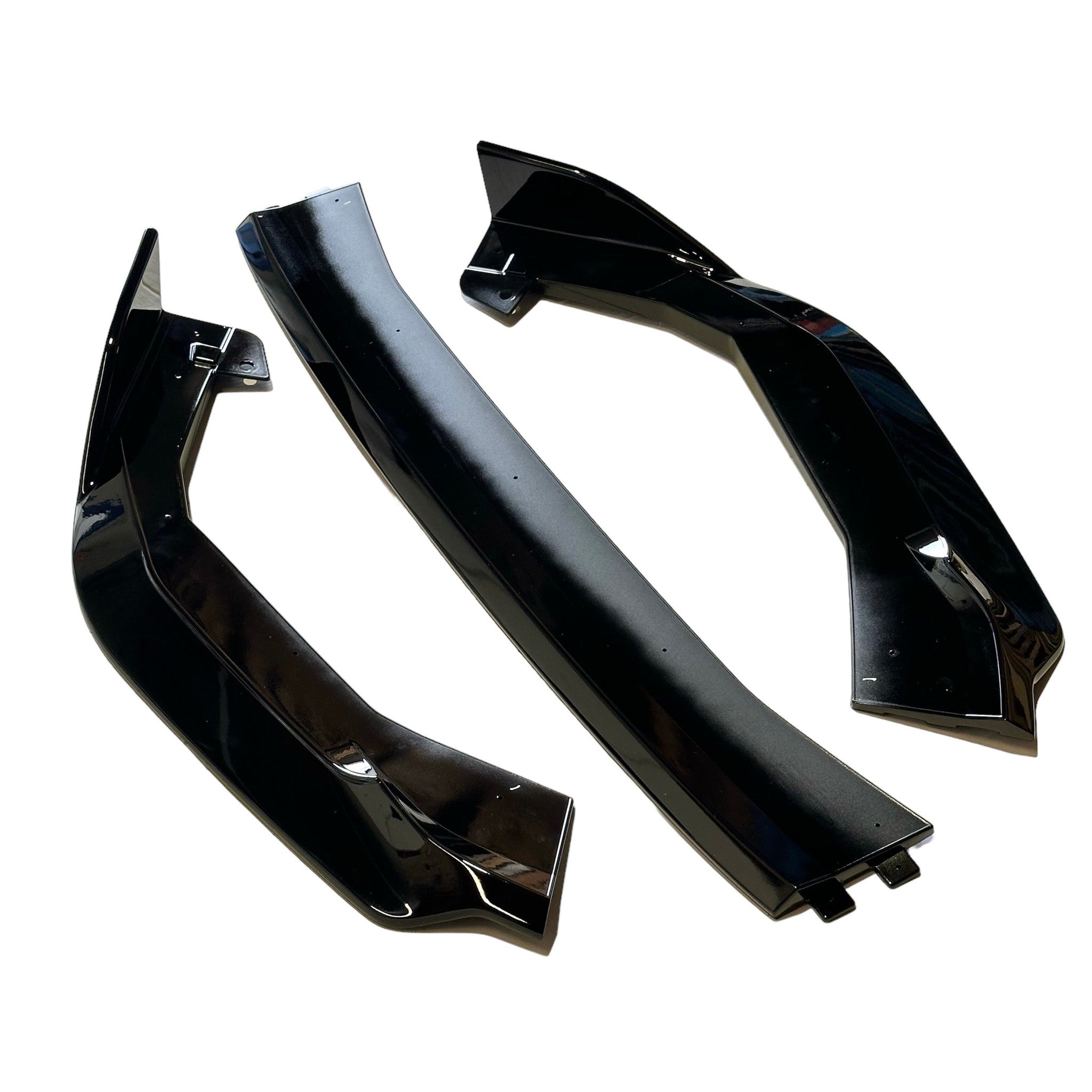 Noble DMK Style 3 Piece ABS Front Lip Spoiler (Gloss Black) 2022-2026 WRX