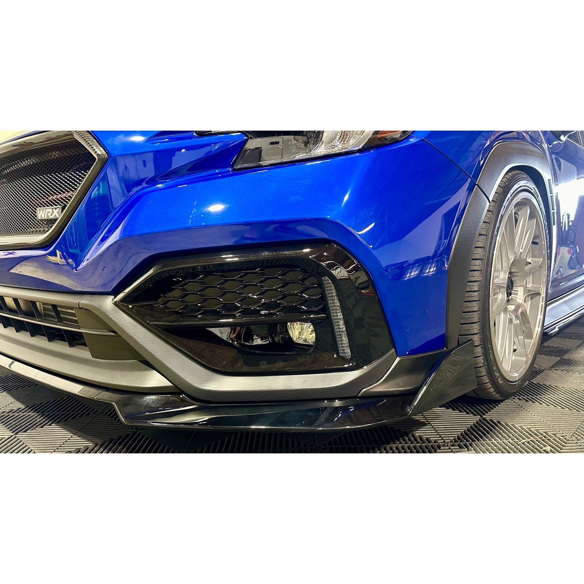 Noble DMK Style 3 Piece ABS Front Lip Spoiler (Gloss Black) 2022-2026 WRX