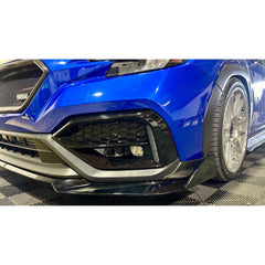 Noble DMK Style 3 Piece ABS Front Lip Spoiler (Gloss Black) 2022-2026 WRX