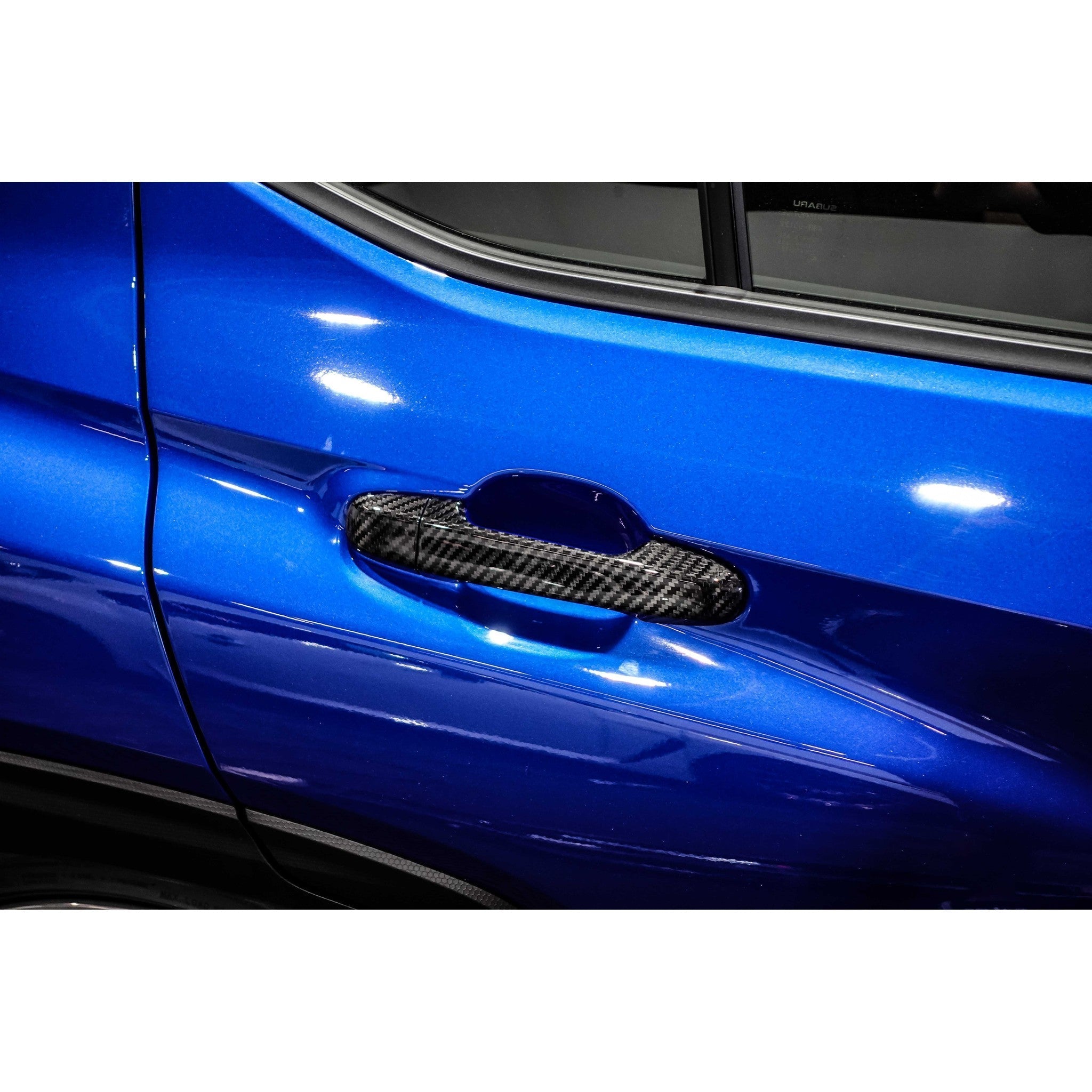 Noble Dry Carbon Fiber Door Handle Covers Subaru WRX 2022-2026