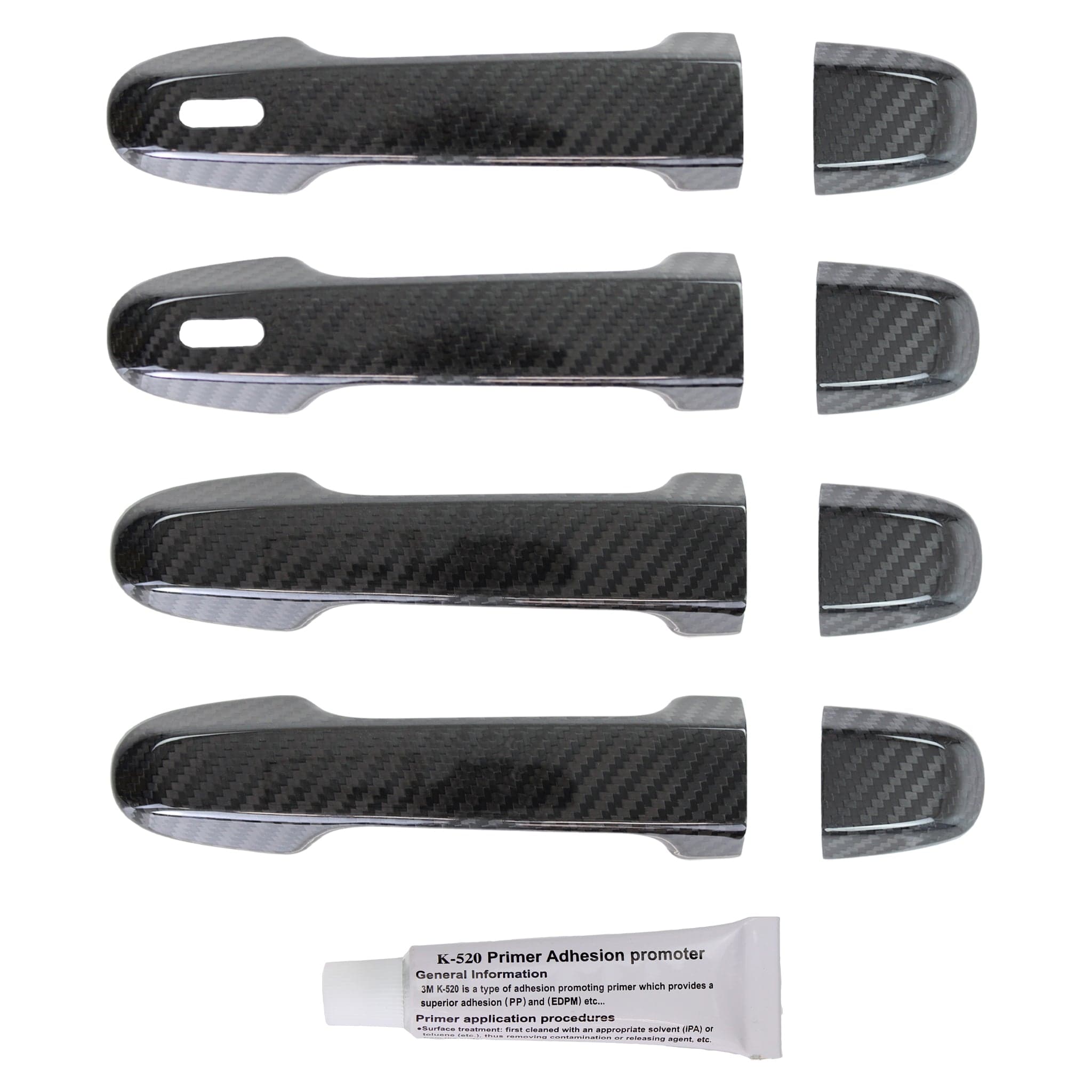 Noble Dry Carbon Fiber Door Handle Covers Subaru WRX 2022-2026
