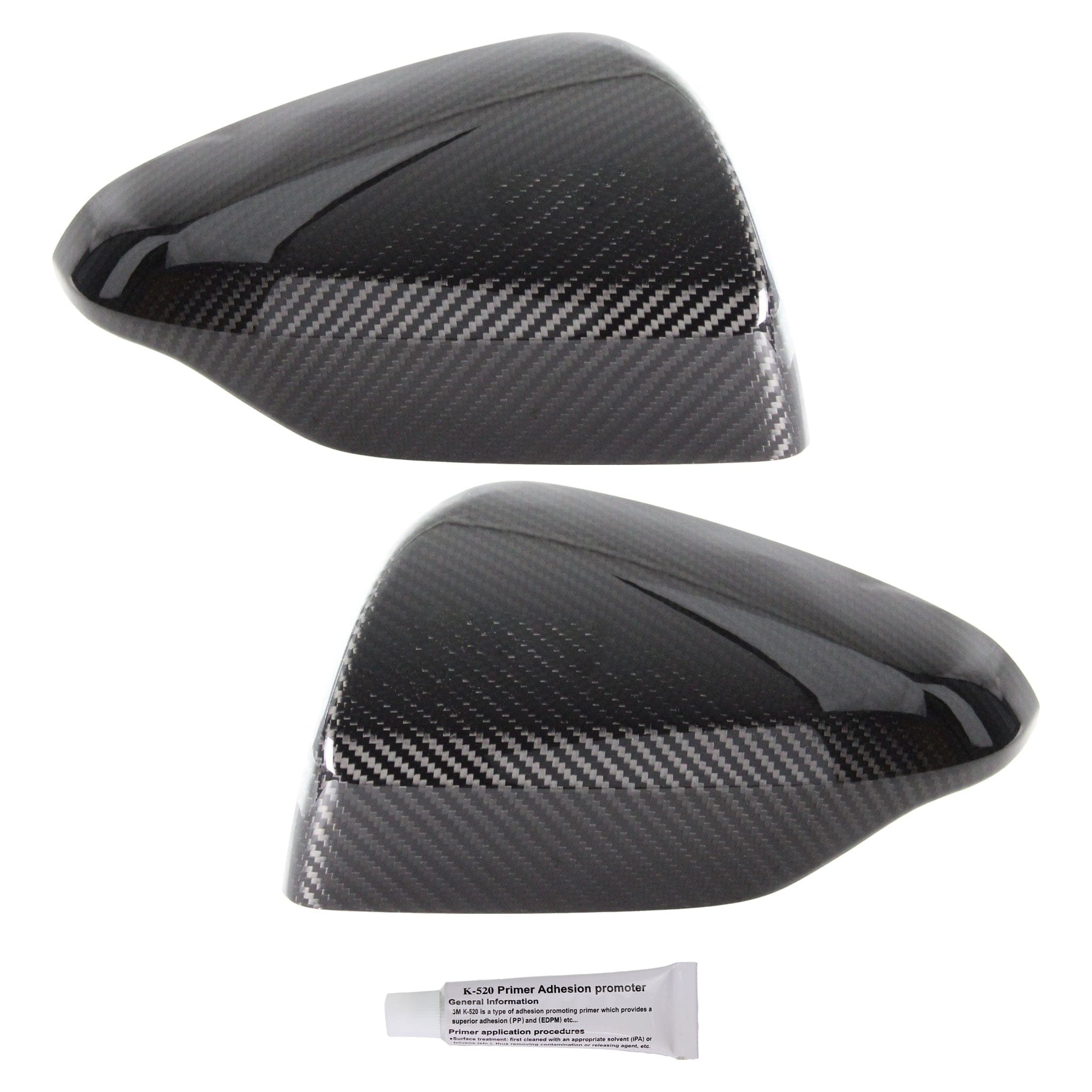 Noble Dry Carbon Fiber Mirror Covers Subaru WRX 2022-2026