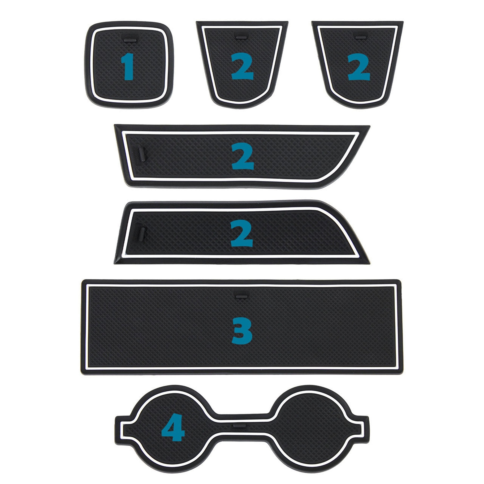 Noble Essential Liner Set with Color Accents Subaru BRZ / Toyota GR86 2022-2026