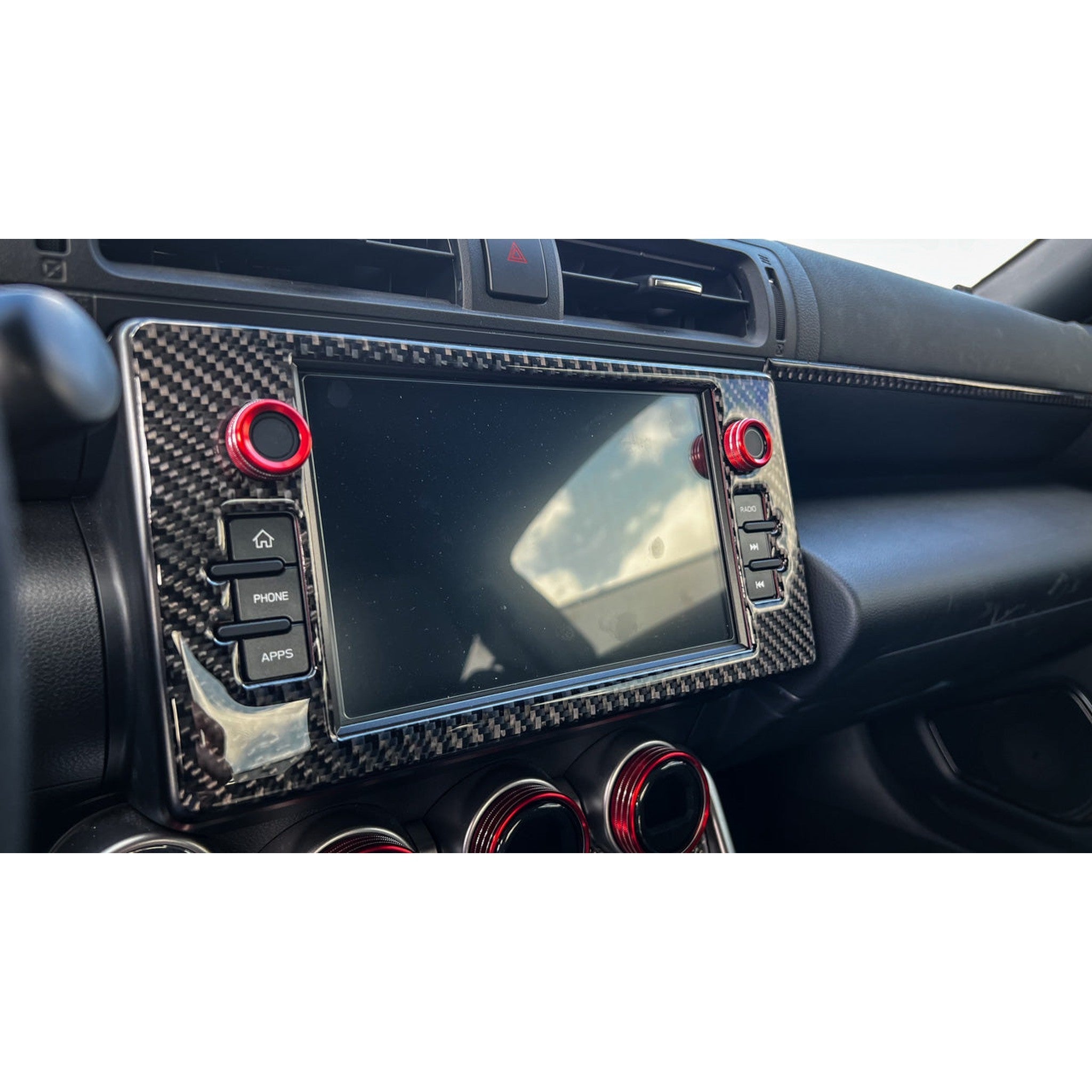 Noble Essentials Glass Screen Protector for Stereo Subaru BRZ / Toyota GR86 2022-2026