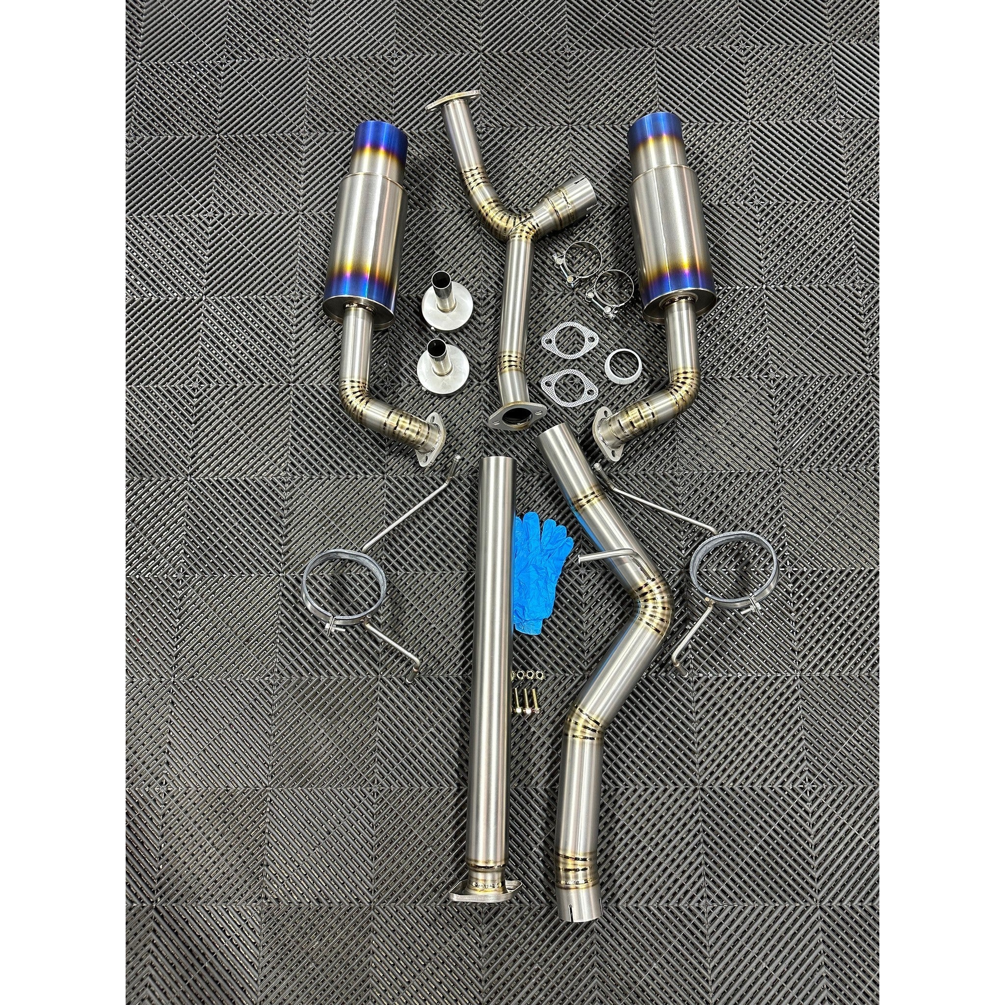 Noble Full Titanium Pro Dual Exit 3" Cat Back Exhaust Subaru WRX 2022-2026