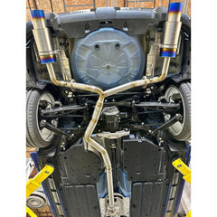 Noble Full Titanium Pro Dual Exit 3" Cat Back Exhaust Subaru WRX 2022-2026
