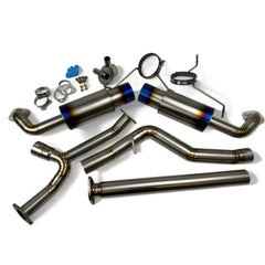 Noble Full Titanium Pro Dual Exit 3" Cat Back Exhaust Subaru WRX 2022-2026