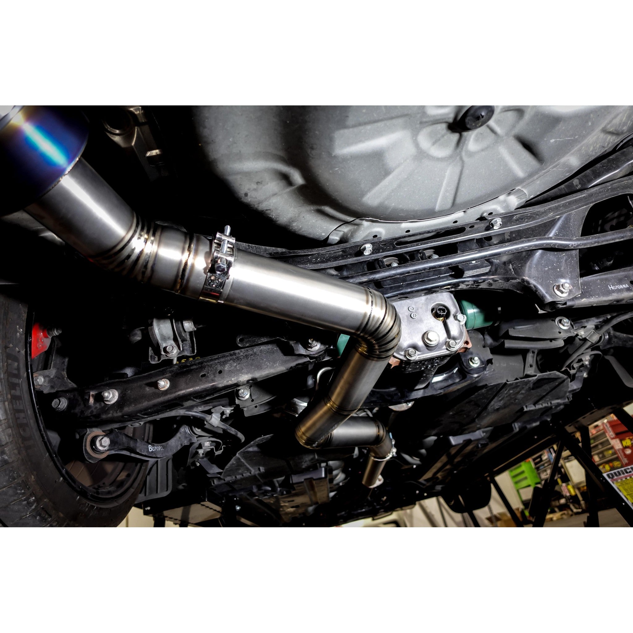 Noble Full Titanium Pro Single Exit 3" Cat Back Exhaust Subaru WRX 2008-2021 / STI 11-21