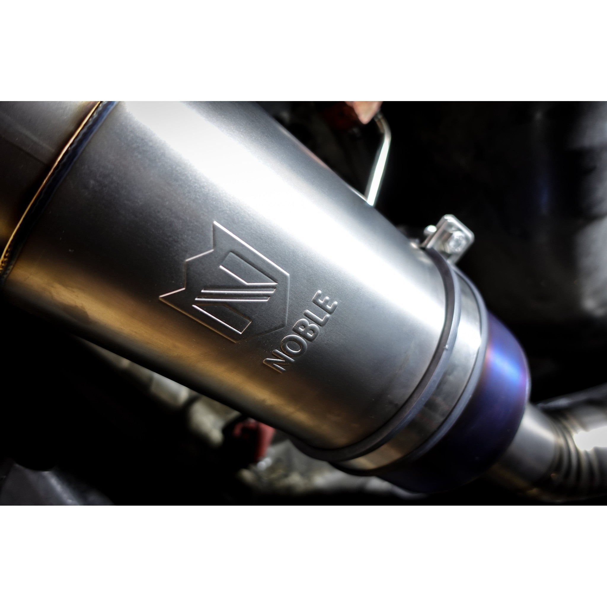 Noble Full Titanium Pro Single Exit 3" Cat Back Exhaust Subaru WRX 2008-2021 / STI 11-21