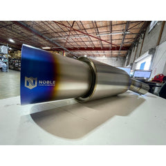 Noble Full Titanium Pro Single Exit 3" Cat Back Exhaust Subaru WRX 2022-2026