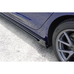 Noble Gloss Black Stage 1 Side Skirts Tesla Model 3 2017-2023