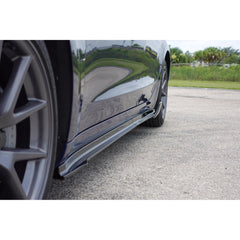Noble Gloss Black Stage 1 Side Skirts Tesla Model 3 2017-2023