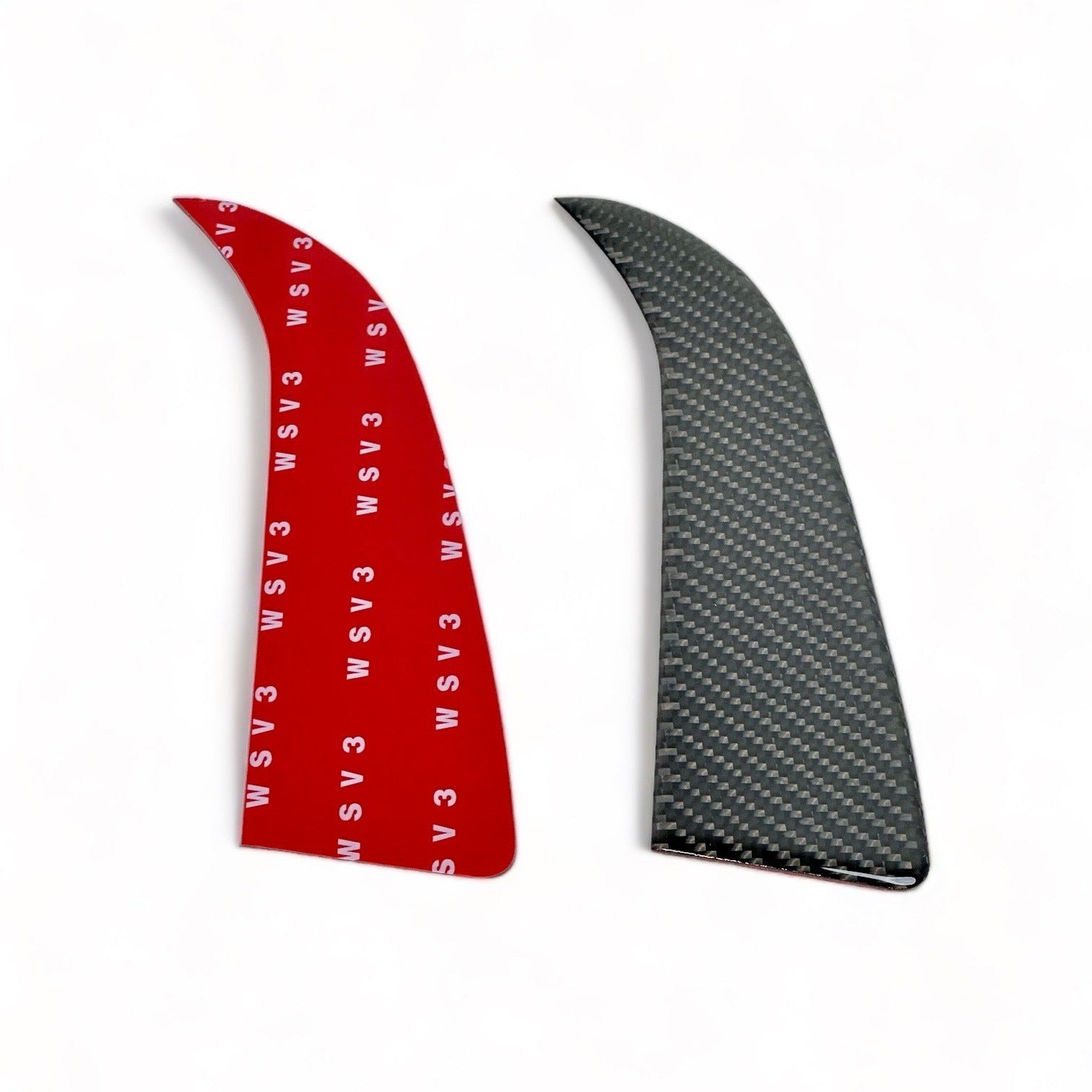 Noble Gloss Carbon Fiber Center Console Side Overlay Subaru WRX 2022-2026