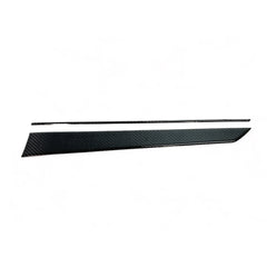 Noble Gloss Carbon Fiber Dashboard Trim Overlay Passenger Side Subaru WRX 2022-2026