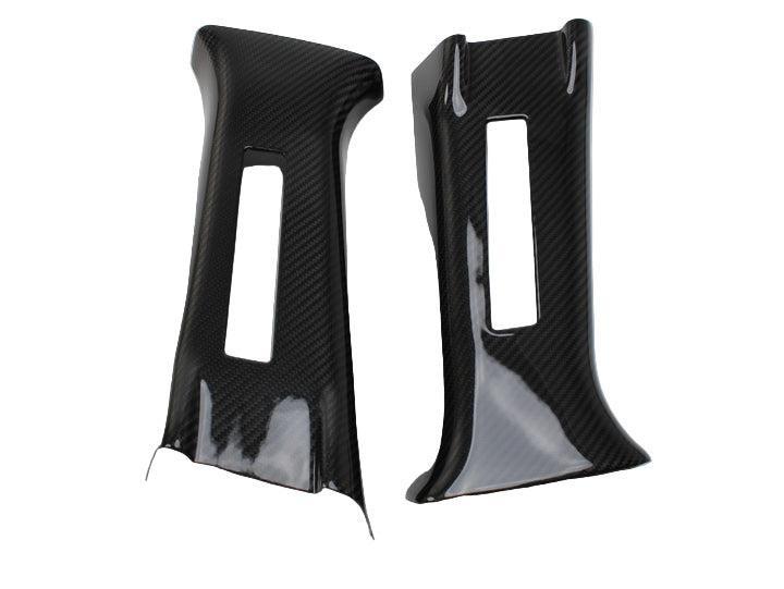 Noble LX Dry Carbon Fiber B Pillar Covers - 2022-2026 WRX