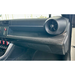 Noble LX Dry Carbon Fiber Glove Box Cover Subaru BRZ 2022-2026 / Toyota GR86 2022-2026