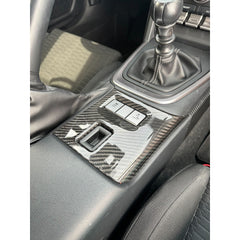 Noble LX Dry Carbon Fiber Lower Console Cover Subaru BRZ / Toyota GR86 2022-2026