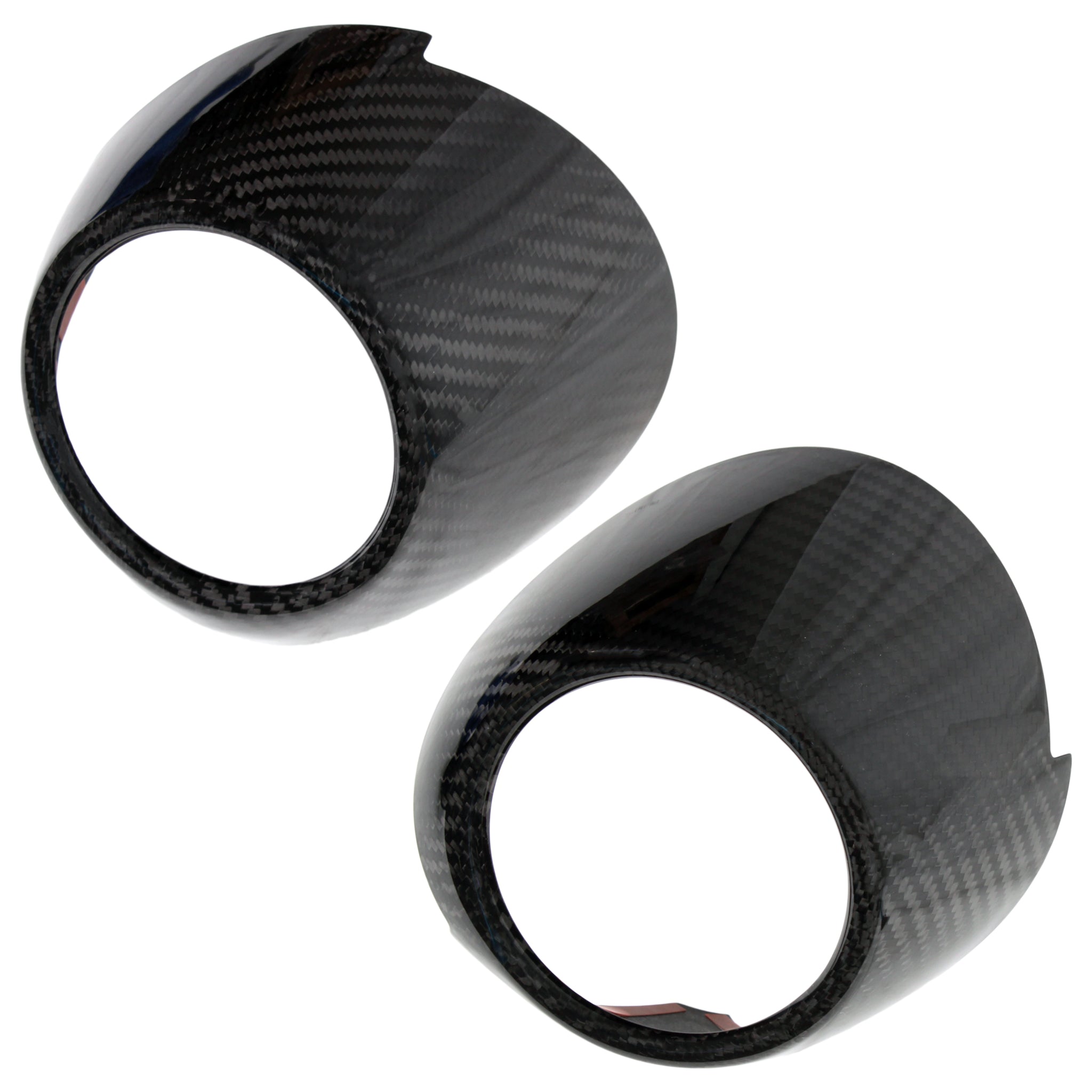Noble LX Dry Carbon Fiber Outer AC Trim Covers (Pair) Subaru BRZ / GR86 2022-2026