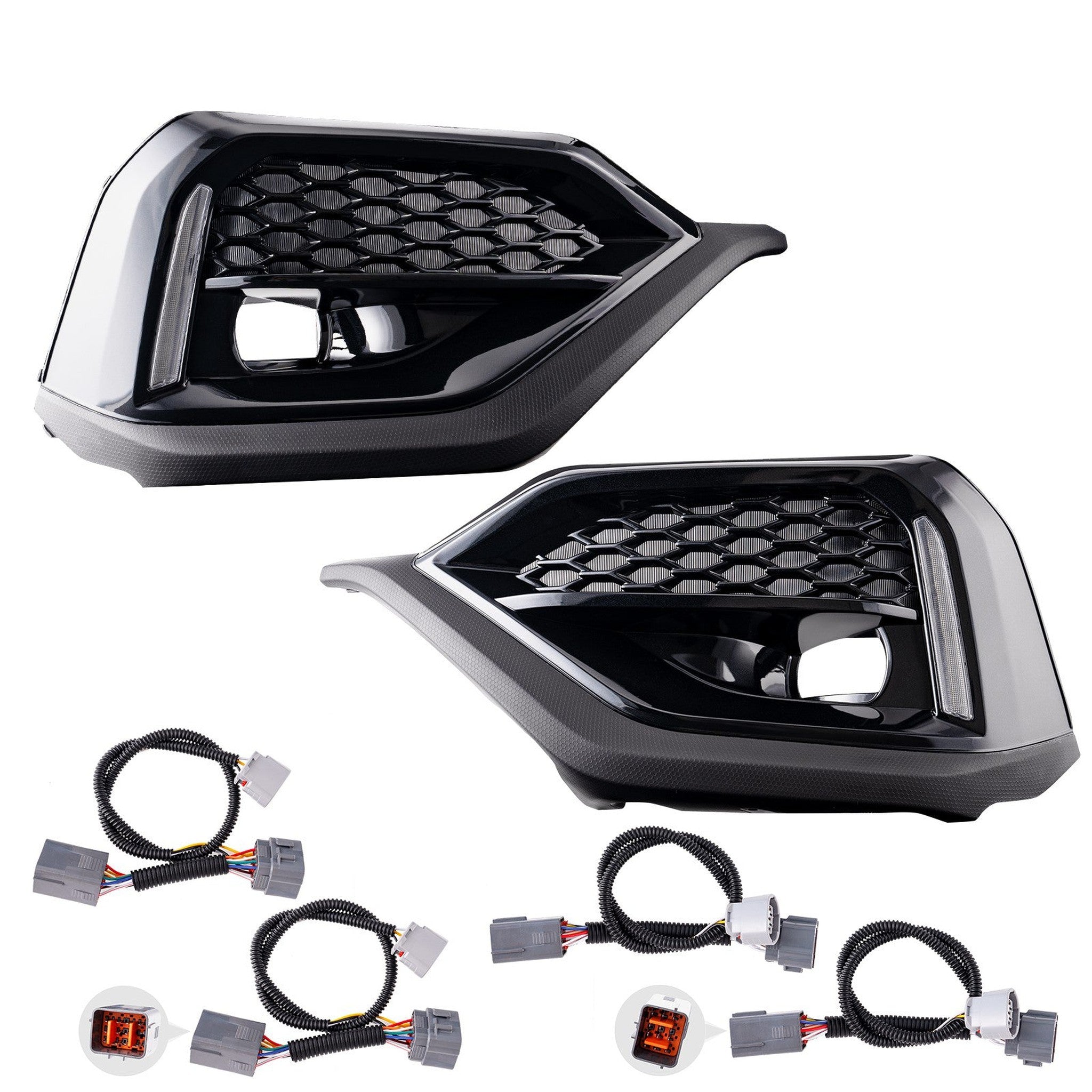 Noble Lux JDM Style DRL / Turn Signal Bezel V2 (PNP ALL Models) - 2022-2026 WRX