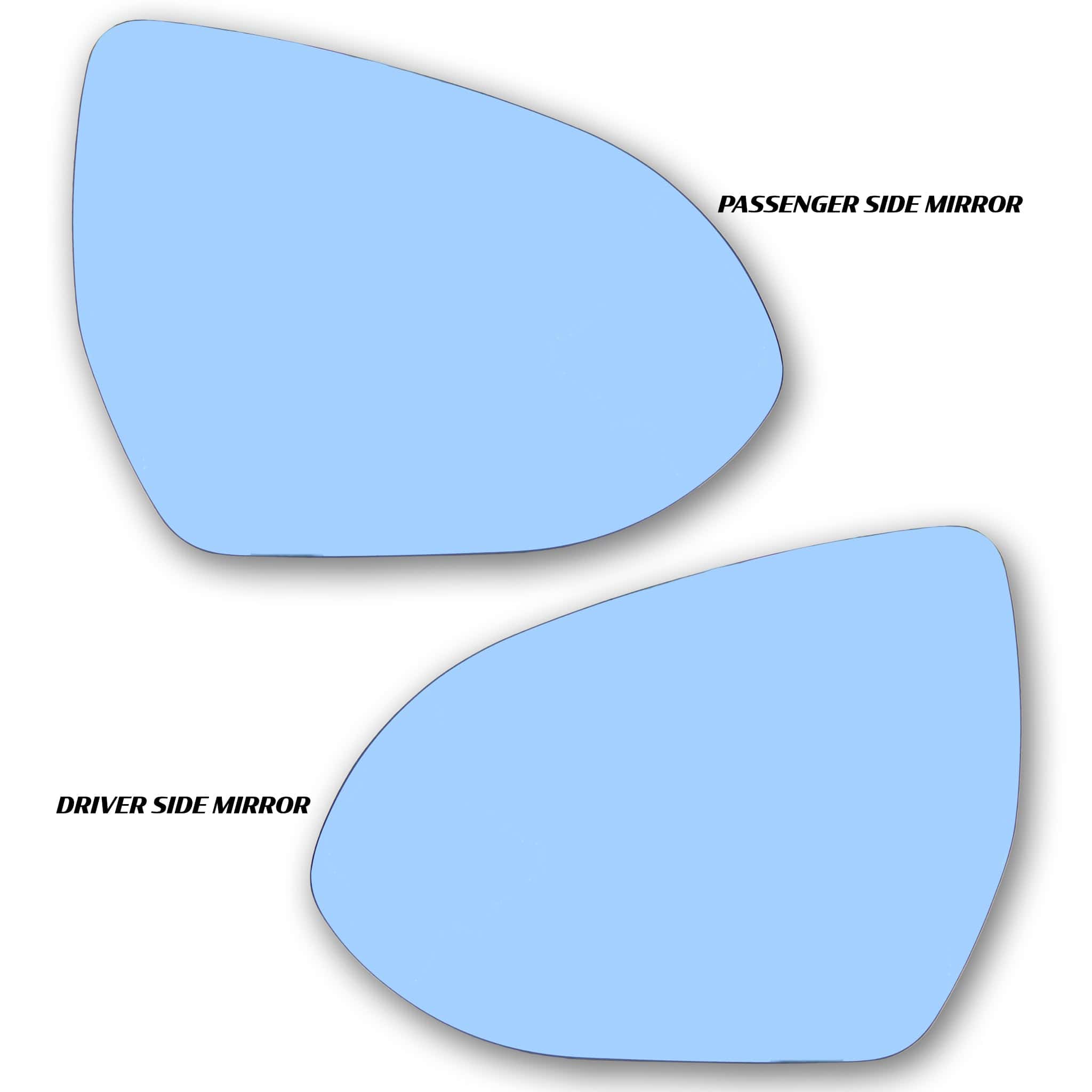 Noble NBS Heated Wide Angle Blue Mirrors Subaru BRZ / Toyota GR86 2022-2026