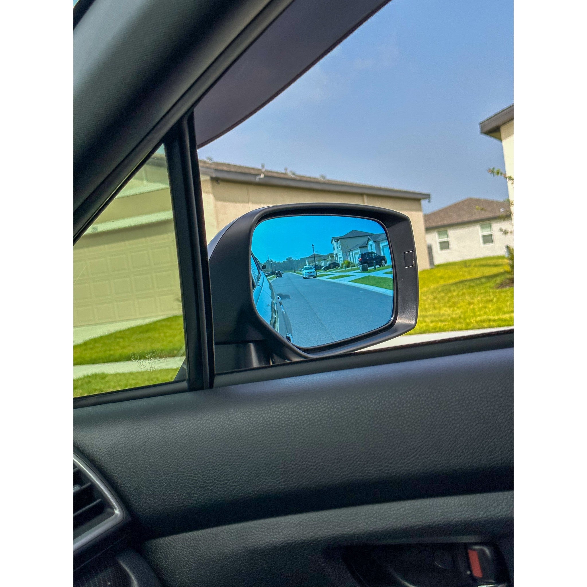 Noble NBS Heated Wide Angle Blue Mirrors with Turn Signals Subaru WRX 2015-2021 / STI 2015-2021