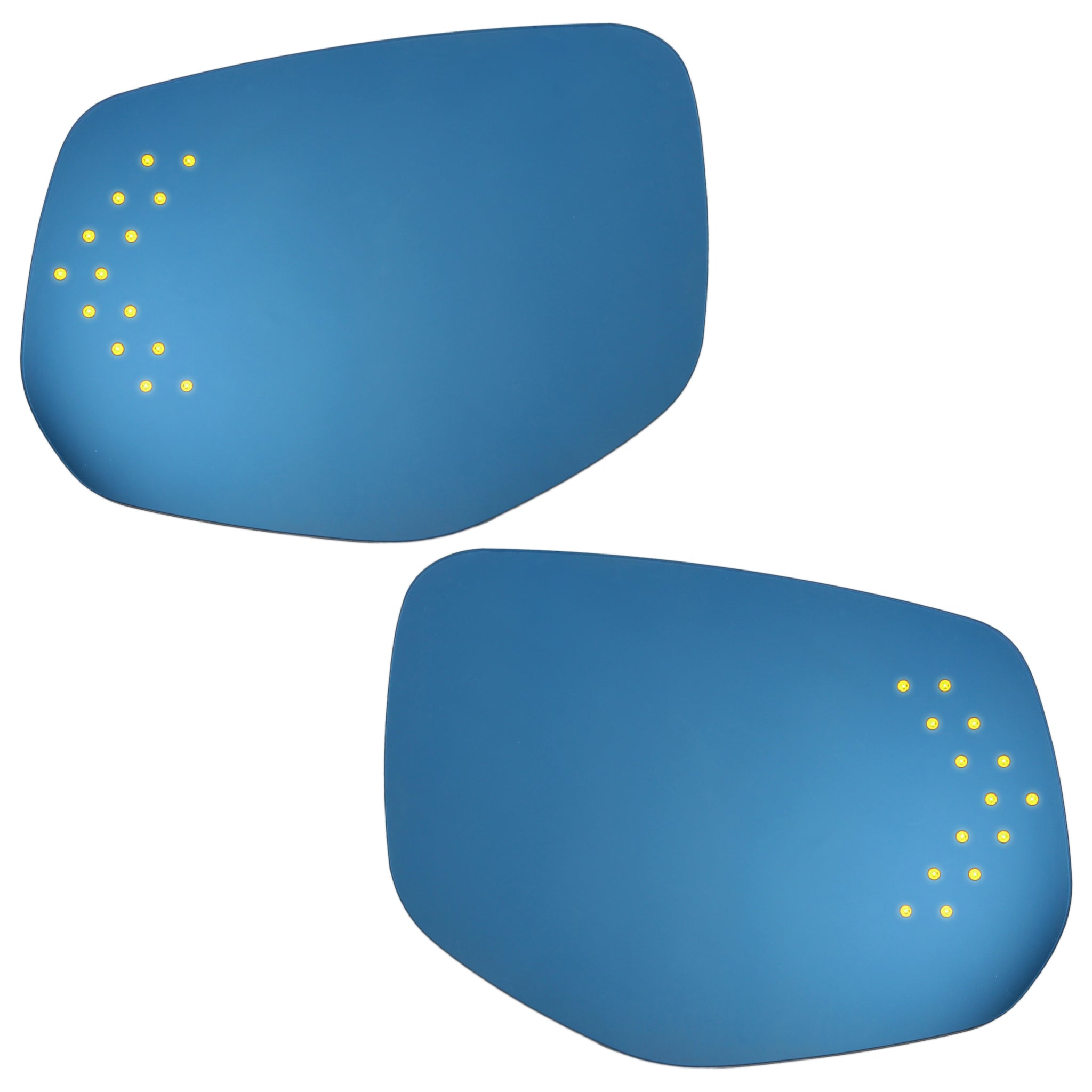 Noble NBS Heated Wide Angle Blue Mirrors with Turn Signals Subaru WRX 2015-2021 / STI 2015-2021
