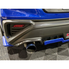Noble OE Style Exhaust Finisher Pair Paint Matched Subaru WRX 2022-2026