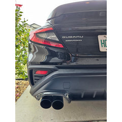 Noble OE Style Exhaust Finisher Pair Paint Matched Subaru WRX 2022-2026