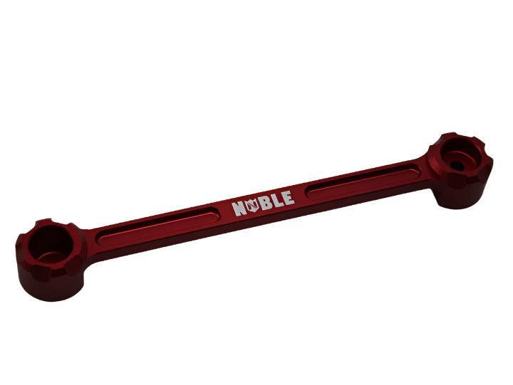 Noble Performance Battery Tie Down (Red) - 2022+ Subaru Toyota WRX / BRZ / GR86