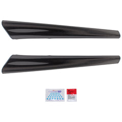 Noble Platinum Dry Carbon Inner Rear Door Upper Trim (Pair) Subaru WRX 2022-2026