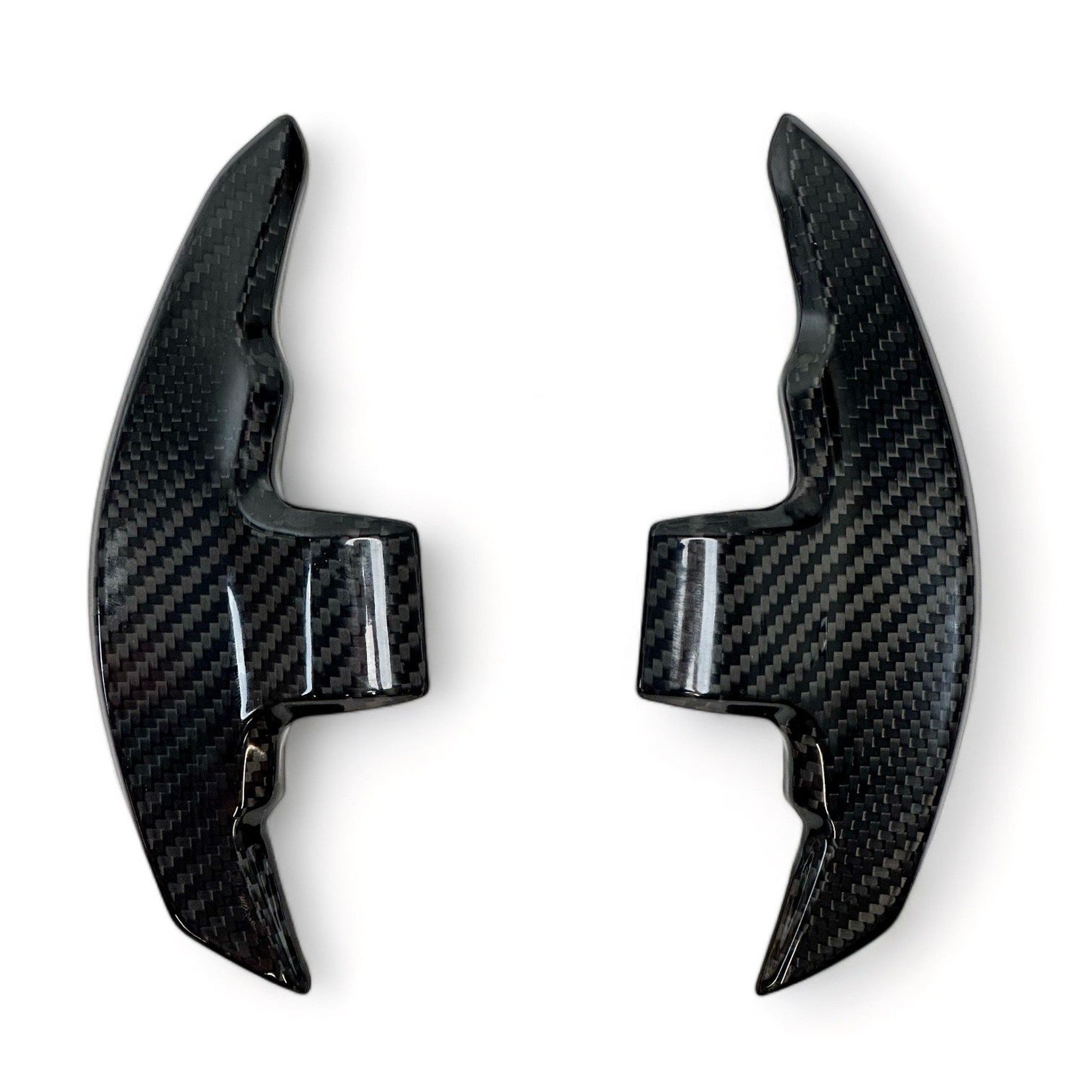 Noble Platinum Series Carbon Fiber CVT Transmission Paddle Shifter Cover Set - 2022-2026 WRX