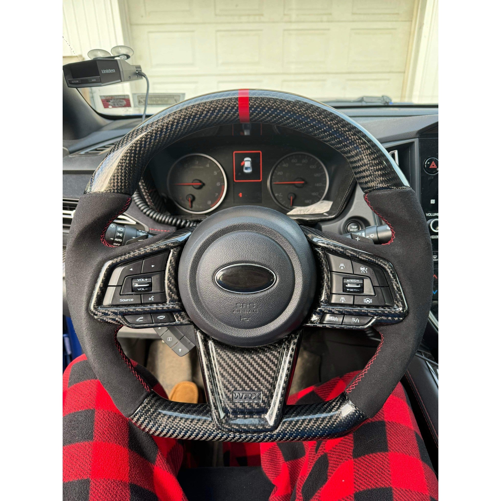 Noble Platinum Series Carbon Fiber CVT Transmission Paddle Shifter Cover Set - 2022-2026 WRX