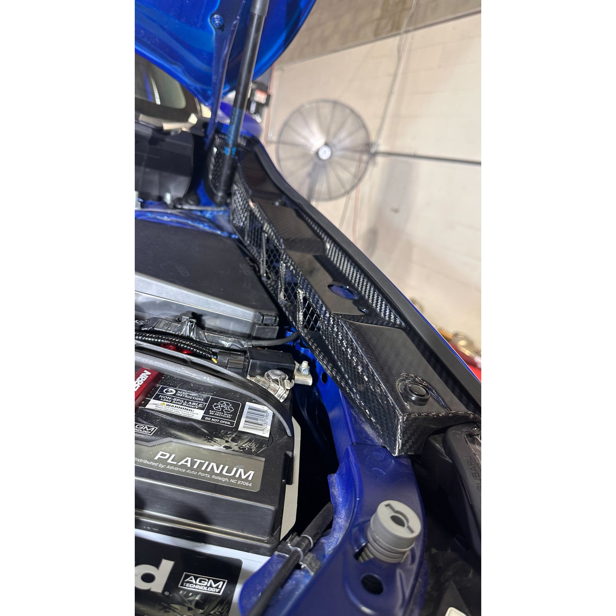 Noble Platinum Series Dry Carbon Fiber Fender Shrouds Subaru WRX 2022-2026