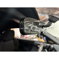 Noble Platinum Series Dry Carbon Manual Rearview Mirror Cover *Subaru BRZ / GR86 2022-2026