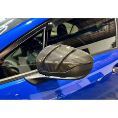 Noble RA-R Style Dry Carbon Fiber Mirror Cover - 2022-2026 WRX
