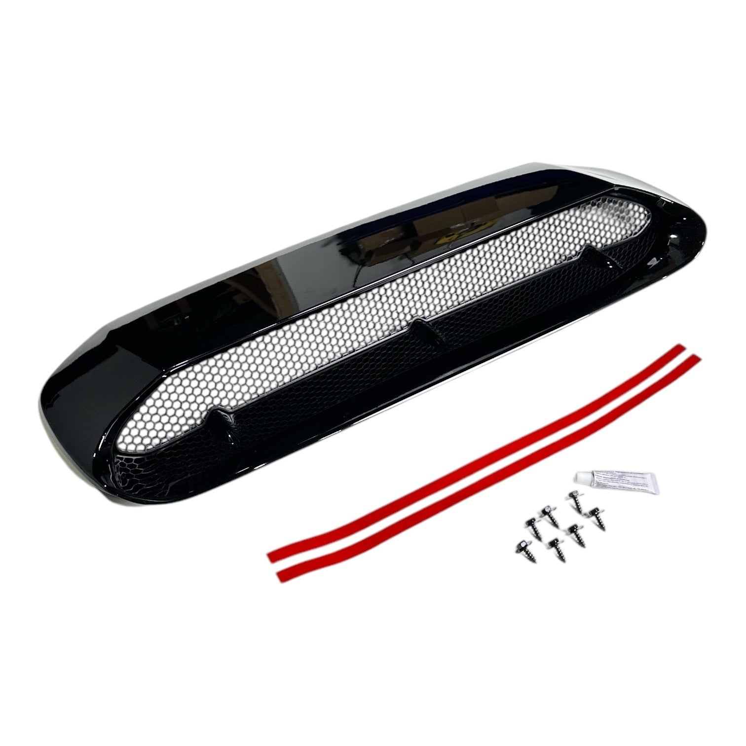 Noble RD Style Hood Scoop (D4S - Crystal Black Mica) 2015-2021 Subaru WRX