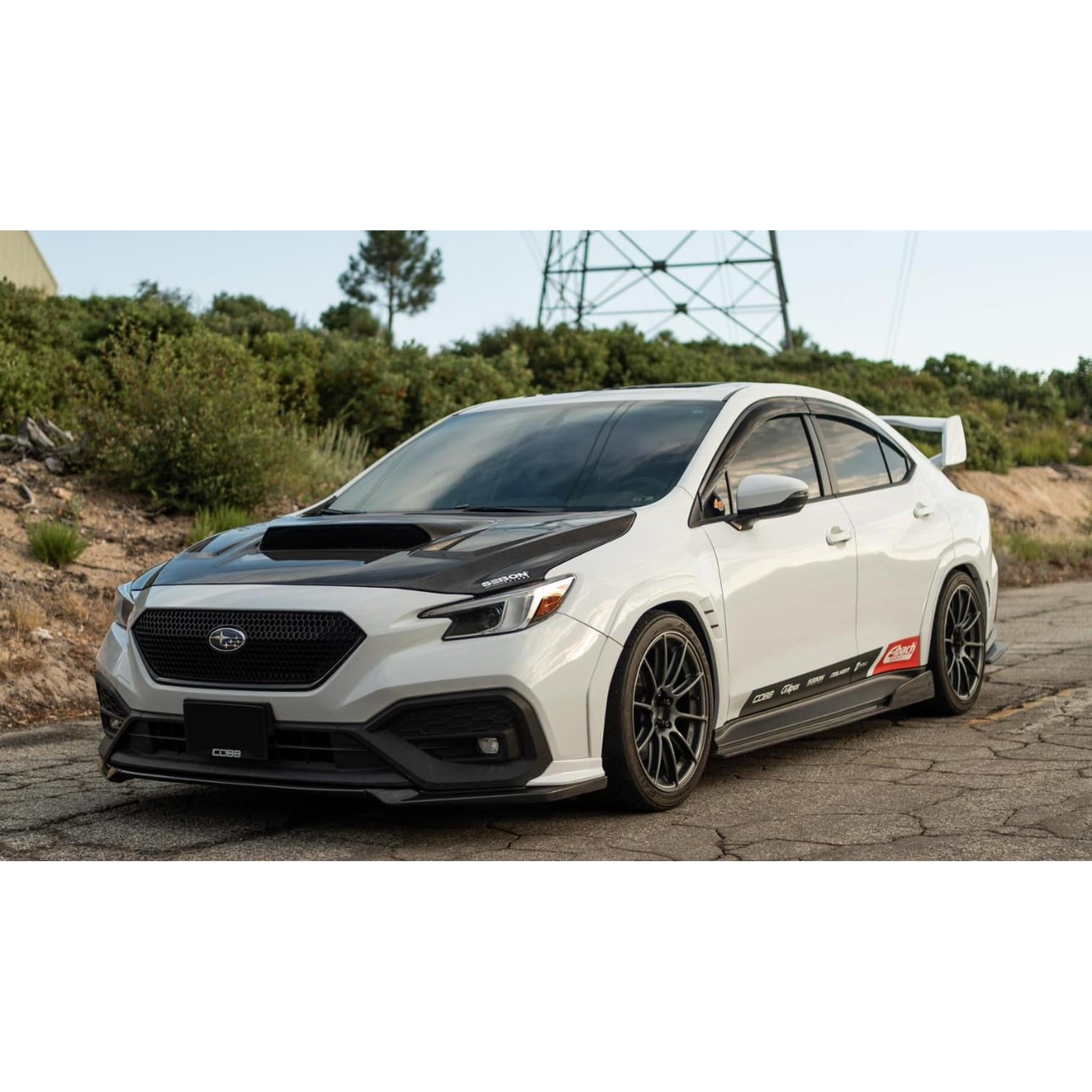 Noble RD2 Paint Matched Fender Flares (Crystal Black Silica - D4S) - 2022-2026 WRX